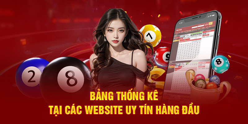 Bảng thống kê tại các website uy tín hàng đầu 